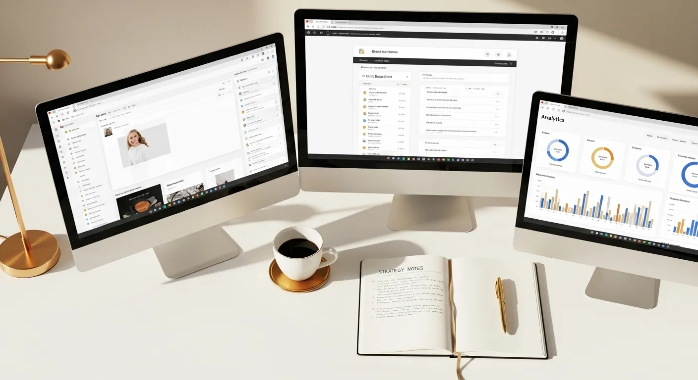 Estrategia de contenido con blog, newsletter y analítica