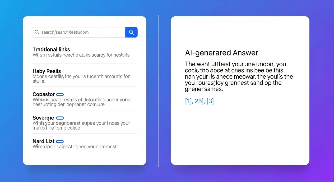 Comparación entre SEO tradicional y GEO: optimización para motores de búsqueda con IA