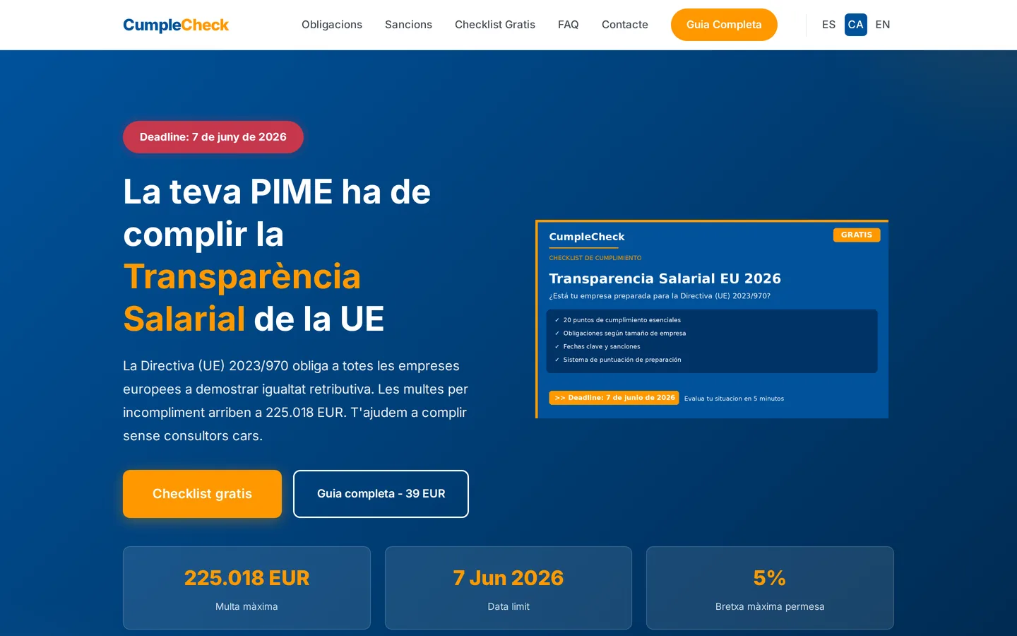 CumpleCheck — SaaS / cumplimiento