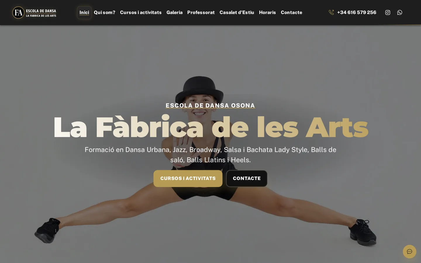 La Fàbrica de les Arts — Escuela de danza