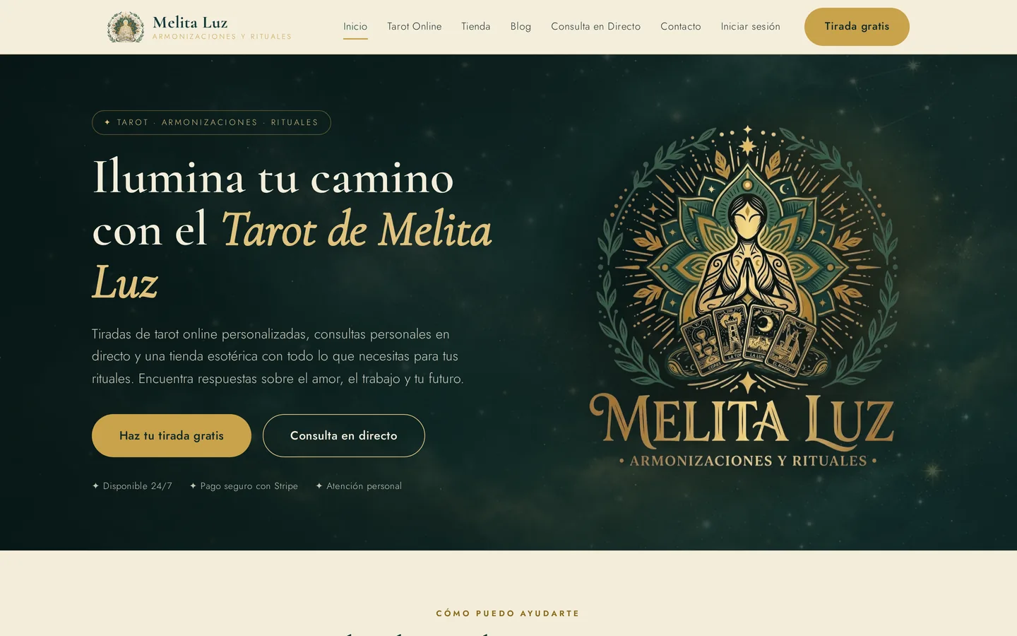Melita Luz — Tarot y esoterismo